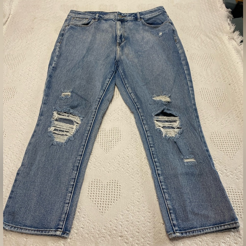 Pacsun Distressed Mom Jeans (32)